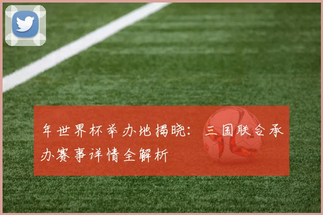年世界杯举办地揭晓：三国联合承办赛事详情全解析